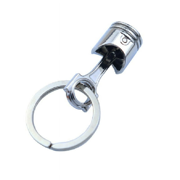 Personalized Car Engine Piston Keychain Pendant Car Modification for Creative Gifts for Key Ring for Men Boys Drivers Ca