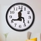 thumbnail image 2 of Reloj de pared moderno Sunnimix 10 pulgadas silencioso decorativo Negro, 2 of 8