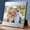 Horizontal Silver, variant on Unique Bargains Metal Picture Frame Premium Memorial Photo Frame Vertical Silver 4" x 6"