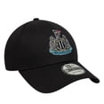 thumbnail image 3 of Men's New Era  Black Newcastle United Core 9FORTY Adjustable Hat, 3 of 5