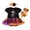 I, variant on ibiyuan Halloween Dresses for Girls Ruffle Sleeve Halloween Baby Girl Outfits Print Graphic Cute Clothes Colorful Dress Halloween Dress Party
