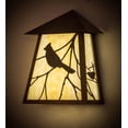 thumbnail image 3 of Meyda Tiffany 183213 Stillwater Song Bird 12" Tall Led Wall Sconce - Copper, 3 of 3