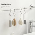 thumbnail image 4 of Stainless Steel Double Hooks Over The Door Hook Kitchen Utensil Hanger, 4 of 5