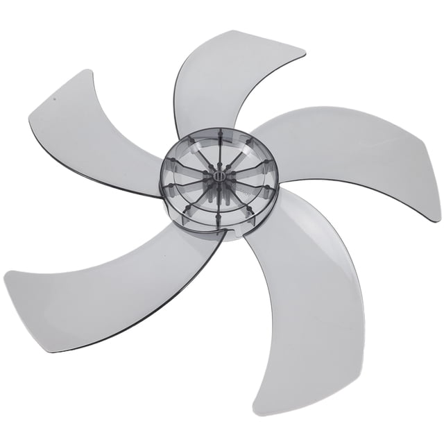 HEALEEP Replacement Parts For Electric Fan 5 Fan Leaves For Table Fan Plastic Fan 16 Inches Size