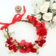 thumbnail image 4 of unbranded Guirnalda Floral Roja Y Para Eventos Fiesta Y Uso Diario, 4 of 6
