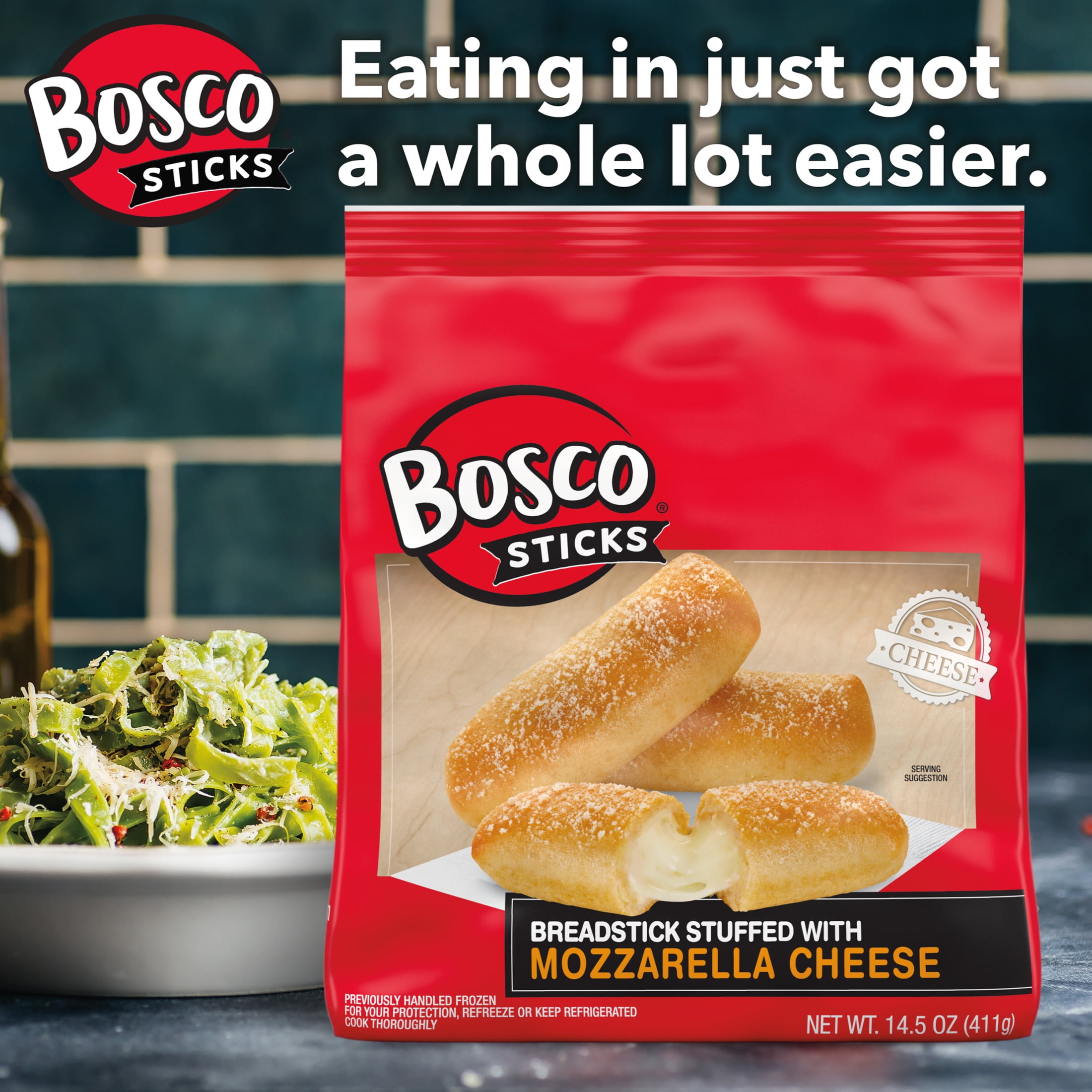 photo Costco Frozen Breadsticks bosco mozzarella cheese stuffed breadsticks 14 5 oz frozen