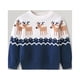 thumbnail image 1 of Suéter casual para niños Algodón Patrón de ciervo Estilo navideño Traje de vacaciones cálido, 1 of 7