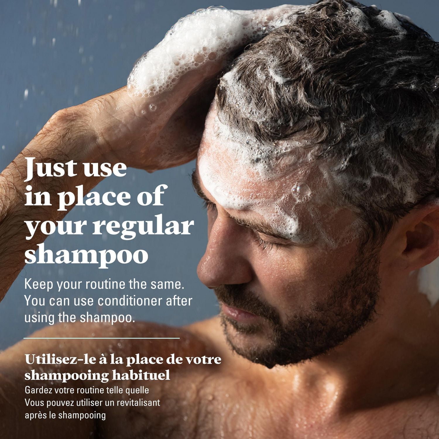 Shampooing protecteur de couleur et fortifiant Just for Men pour cheveux foncés 236ml