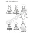 thumbnail image 3 of Simplicity Misses' Size 14-22 Jessica McClintock Special Occasion Dress Pattern, 1 Each, 3 of 3