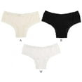 thumbnail image 4 of Thongs Underwear For Women-Sexy Lace Panties Low Rise Silky Underwear 2 Pack S-XL, 4 of 8
