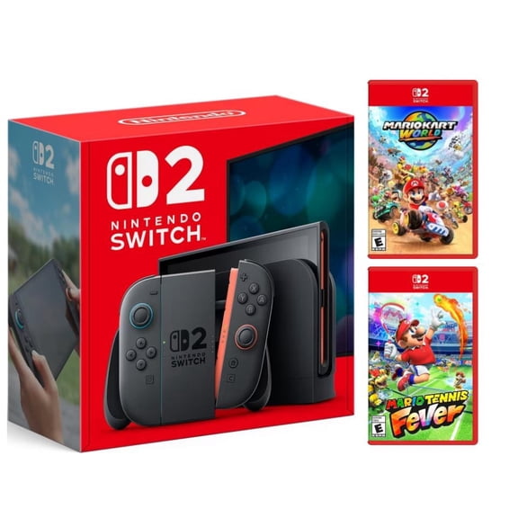 Nintendo Switch 2 Ultimate Bundle with Mario Kart World and Mario Tennis Fever