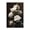 White Roses Tower Bouquet, variant on Stupell Industries Victorian Sweet White Rose in Vase Black Floating Frame Canvas Art, 17 x 25, by Petals Prints Design