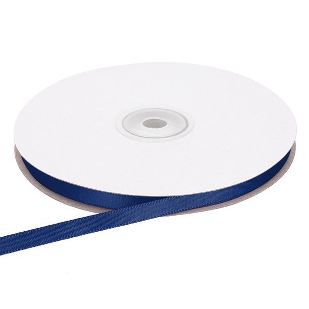 Rollo de Cinta de Satén Uxcell, 1.5 pulgadas de ancho para envoltura de regalos y proyectos de manualidades DIY Azul Marino