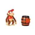 thumbnail image 2 of Nintendo 4 Inch Figure - Diddy Kong with DK Barrel, 2 of 4
