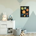 thumbnail image 2 of Stupell Industries Solar System Playful Planet Chart Earth Mars Sun,24 x 30,Designed by Daphne Polselli, 2 of 7