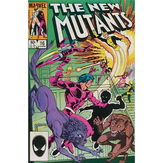 New Mutants, The #16 VF ; Marvel Comic Book