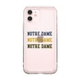thumbnail image 2 of Notre Dame Fighting Irish Wordmark Clear Armor Phone Case, 2 of 7