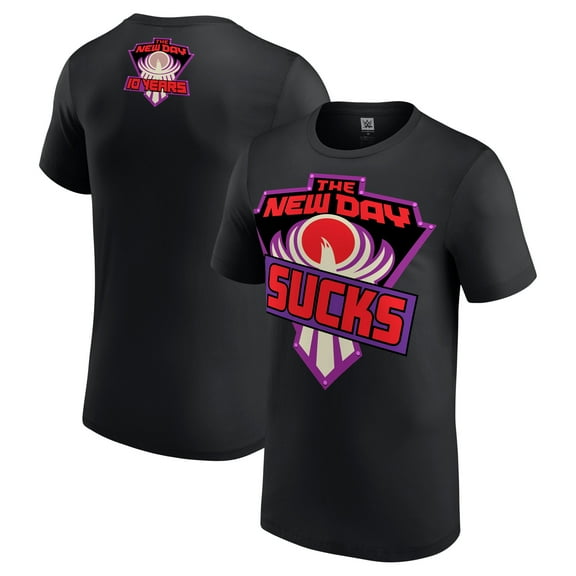 Men's Black The New Day Sucks T-Shirt