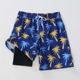 thumbnail image 5 of KKBOTIVE Boys Basketball Shorts Casual Stretch Sport Cargo Shorts Comfortable Beach Shorts for Kids Youth Fashion Clothing, Blue Size: 10-11 Years, 5 of 9