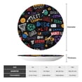 thumbnail image 2 of Kdxio Basketball Bone China Decorative Plate Ceramic Decorative Plate for Home Office Wall Stand Decorative Plates for Home Bedroom-7in, 2 of 6