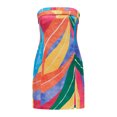 thumbnail image 1 of TRKIYQC Mini Vestido Sin Mangas para Mujer, Estampado Floral/Estampado 3D Sin Tirantes Ajustado De Una Pieza, Vestido De Fiesta De Club Bodycon De Verano TRKIYQC Vida cotidiana, 1 of 2