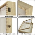 thumbnail image 5 of Shadow Box Frame 11x14  Deep Large Display Case With Beads Door And Glass Window Wood Memory For Pictures Medals Memorabilia Collections, 5 of 7