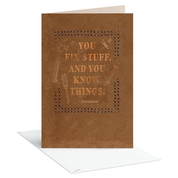 American Greetings Father's Day Card for Dad (You Fix Stuff)