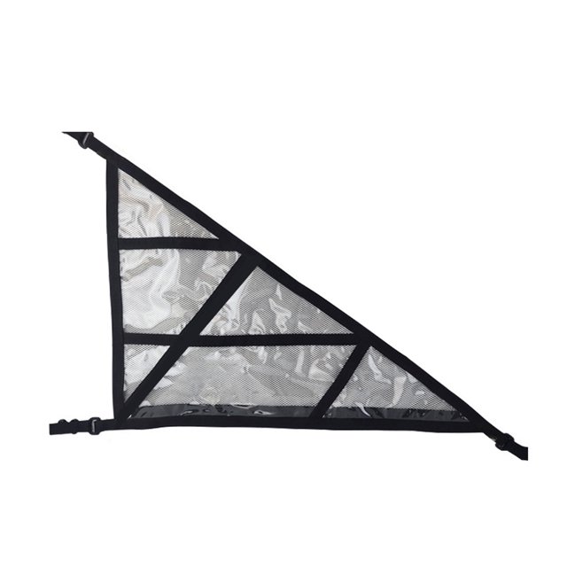 Graflsoa Filet de Rangement Universel pour Toit de Voiture avec 3 Poignées, Base en PVC Transparent et Sangles Renforcées pour une Durabilité Améliorée et une Installation Facile