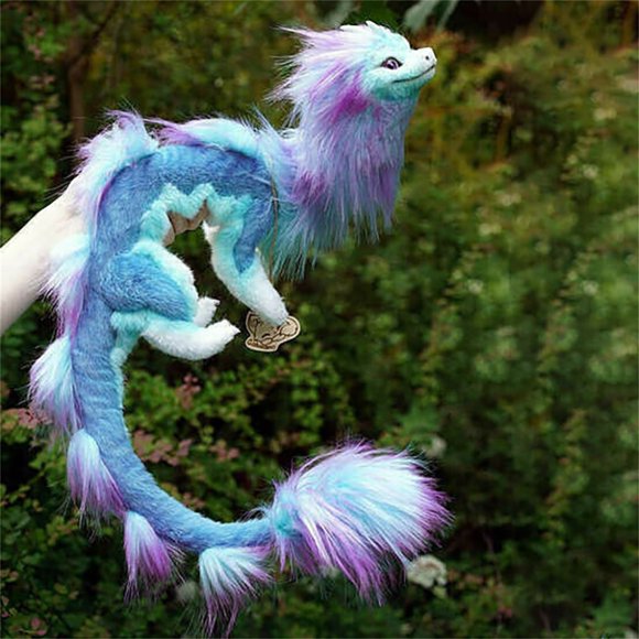 50 Blue of The Dragon's Plyschleksak Raya and the last dragon toy