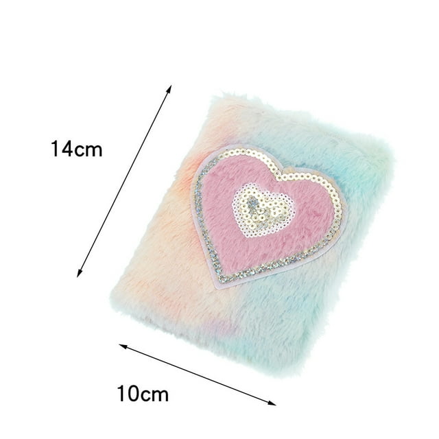 DPTALR Plush Cartoon Cute Diary Book Notebook Notepad Paper High Quality