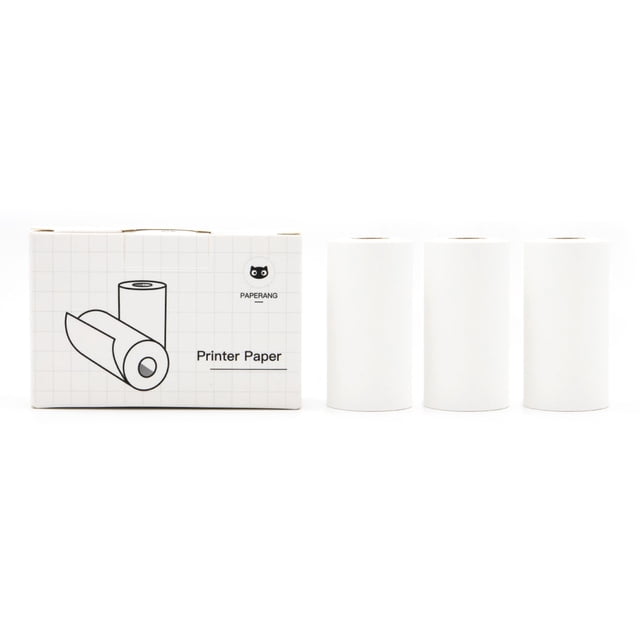 Paperang Papier Thermique Compatible avec Imprimante de Poche Mini Paperang P1 P2 P2S Papier 57 x 30 mm 3 Rouleaux