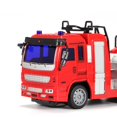 thumbnail image 2 of Camion de Pompier Télécommandé Modèle Ensemble Jouet Échelle Électrique pour Garçon, 2 of 9