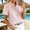 Pink, variant on Ruffle Neck Blouse For Women Business Casual Outfits For Women Cotton Blouse Seersucker Tops For Women Womens Work Shirt Shirts For Women Dressy Casual Work Tops Interview Outfits For Women