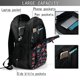 thumbnail image 4 of Balery Paisley1 Mochila con carga USB para hombre y mujer - Mochila impermeable y antirrobo para laptop con puerto USB para viajes, trabajo, 4 of 7