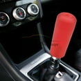 thumbnail image 7 of Red Shift Knob Stick Frosted Matte Crystal Bubble Long Throw Gear Shifter 20cm, 7 of 7
