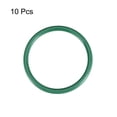 thumbnail image 2 of Unique Bargains Fluorine Rubber O Rings, 45mm OD, 38mm Inner Diameter, 3.5mm Width, Seal Gasket Green 10 Pcs, 2 of 3