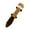 Brown, variant on LA TALUS Pet Dog Cats Puppy Cute Squirrel Raccoon Plush Doll Squeaky Chew Play Bite Toy Yellow One Size