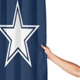 thumbnail image 4 of Cortina de ducha de secado rápido impermeable para baño DC_Cowboys con ganchos, decoración de fútbol americano, juego de cortinas de ducha para baño, plancha de 60 x 72 pulgadas, 4 of 8