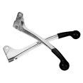 thumbnail image 1 of 1 Pair Universal Cg125 Brake Lever For Motorcycles Replacement Motorcycle Hydraulic Brake Motorcycle Brake Lever Accessory, 1 of 8
