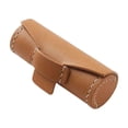 thumbnail image 1 of Mini bolsa para lápiz labial, resistente a arañazos, pequeña, para uso diario, elegante estuche para lápiz labial. marrón, 1 of 8