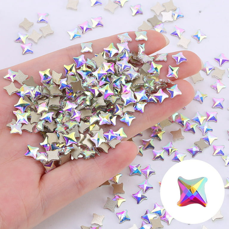 Pink Nail Bulk Rhinestone Style With Flat And Pointed Bottom For DIY For  Manicure Ornament Accessories Gemstone Glass Crystal