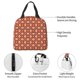 thumbnail image 4 of Easygdp 70s Retro Style Bolsa Térmica Premium - Tela Oxford Impermeable, Gran Capacidad, Bolsillo Frontal, Unisex para Trabajo, Escuela, Actividades al Aire Libre y Picnics, 4 of 8