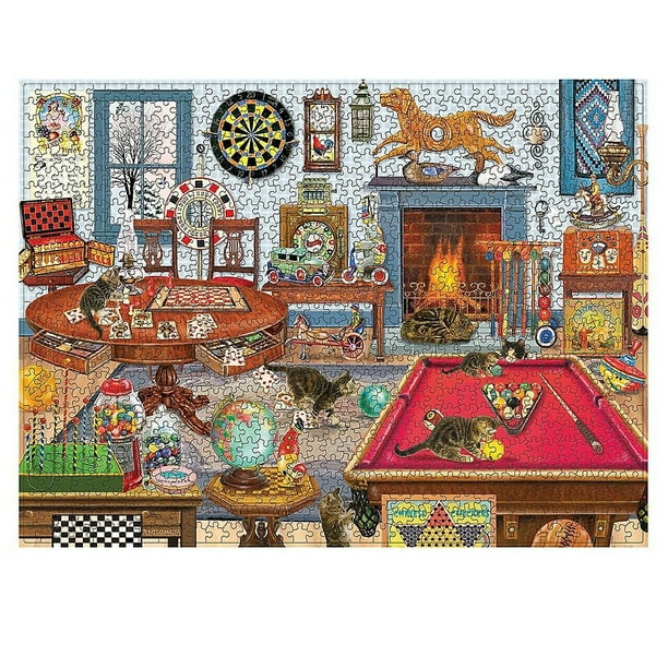 Puzzle HUOGUO 1000 piezas para adultos y niños mayores de 14 años