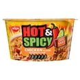 thumbnail image 2 of (6 pack) Nissin Foods Hot & Spicy Ramen Noodle Soup, Chicken Flavor, 4.55 oz Bowl, Shelf-Stable, 2 of 7