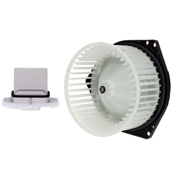 cciyu HVAC Blower Motor Heater Blower Motor and HVAC Resistor Blower Motor Module fit for 2002-2004 for Infiniti I35,2000-2003 for Nissan Maxima