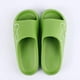 thumbnail image 2 of Pantuflas tipo almohada Oso de Fresa para mujer y hombre Antideslizantes Sandalias de baño Punta abierta Verde 39-40, 2 of 5