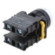 thumbnail image 4 of Interruptor de botón momentáneo perfecl LA155A Ui 600V 10A 22mm botón de descarga automática 1NO 1NC verde, 4 of 7