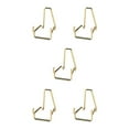 thumbnail image 1 of kurtrusly Contemporary Iron Ores Stone Display Stand Chic Rock Holder Base Home Office Decor Golden S 5Set, 1 of 6
