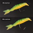 thumbnail image 4 of 7Pcs 8cm/3.5g Fishing Lure Realistic Bright Color 3D Fisheye PVC Multi-Section Freshwater Artificial Soft Bait for Fisherman, 4 of 7