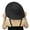 Black, variant on Women's Summer Lady Floppy Straw Hat Sun Beach Fashion Cap Bow Foldable Wide Brim